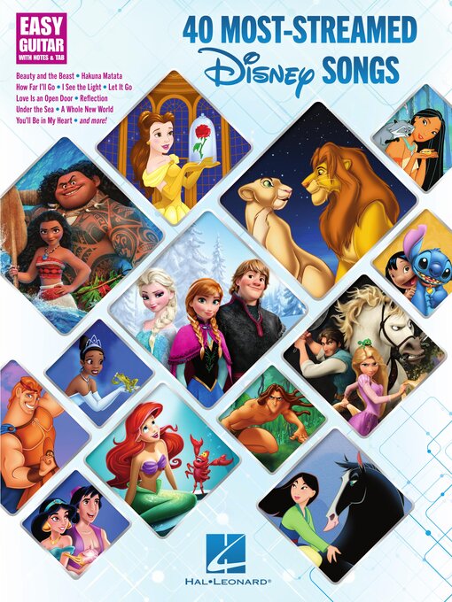 Title details for 40 Most-Streamed Disney Songs by Hal Leonard Corp. - Available
